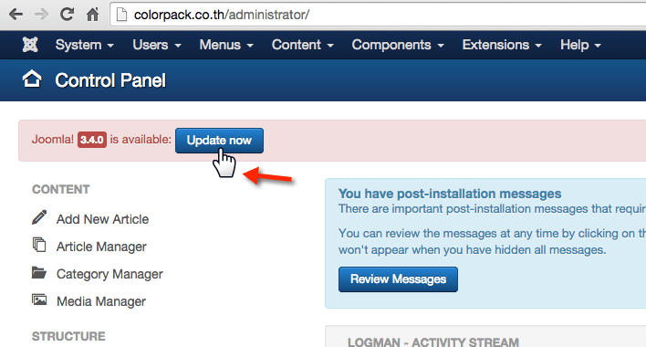 joomla34 update 1