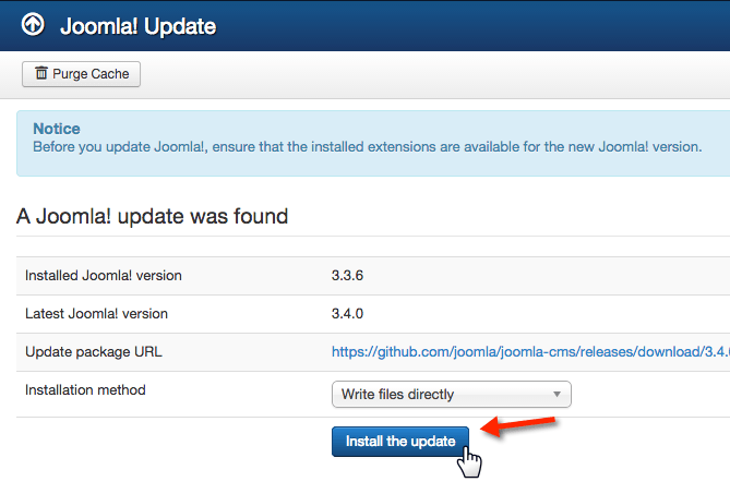 joomla34 update 3