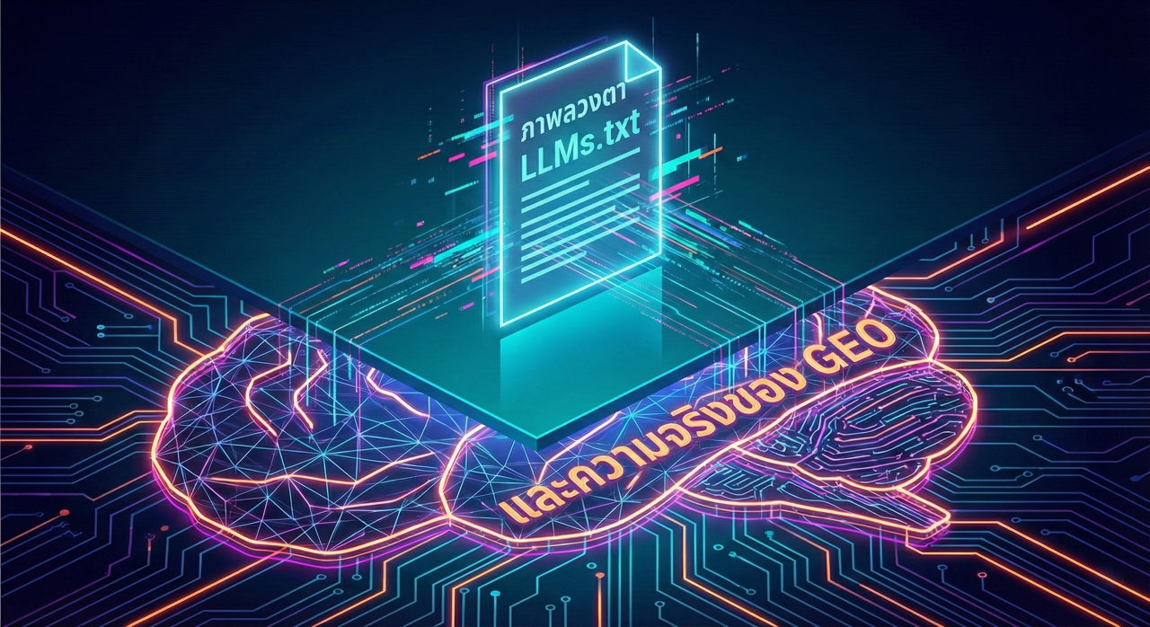 ความจริงเบื้องหลัง LLMs.txt: ทางรอดใหม่ของ SEO หรือแค่ 